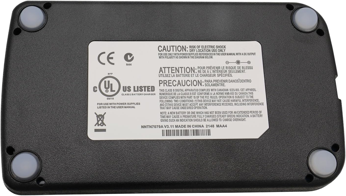 Rapid Desk Charger DC 12V/24V Car Compatible with Motorola APX6000, APX7000, APX8000 Radios (NO-IMPRES)