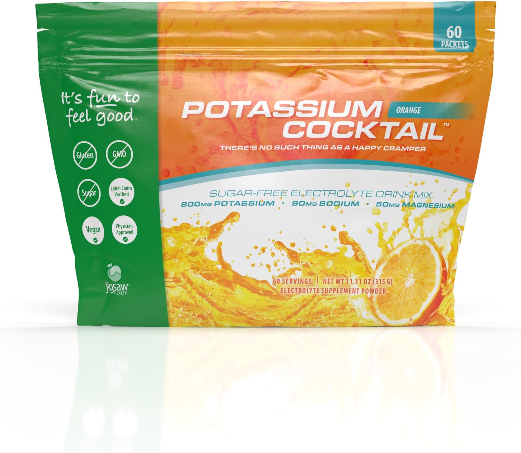 Jigsaw Health Pickleball Cocktail Packets, 60 Servings…
