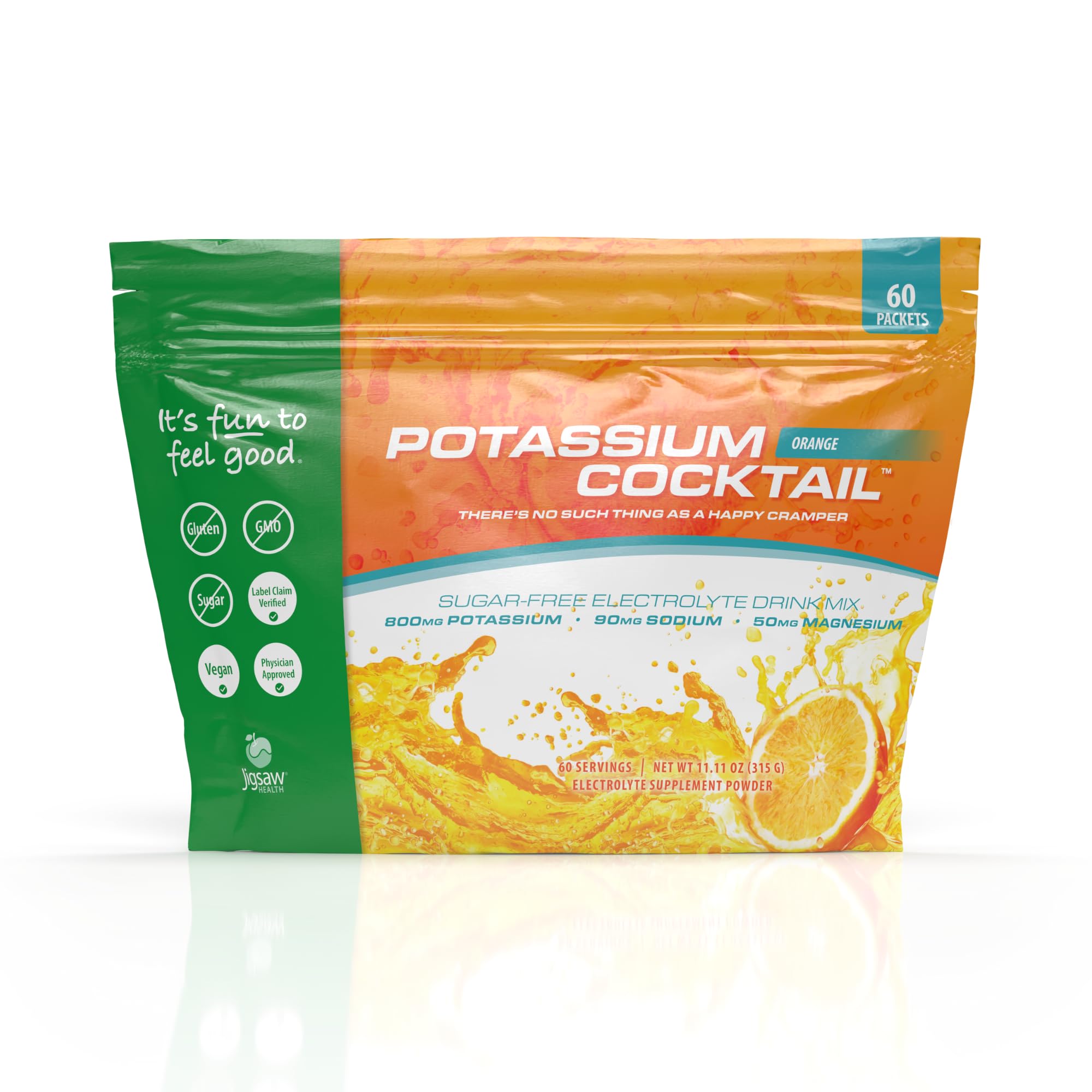 Jigsaw Health Pickleball Cocktail Packets, 60 Servings…