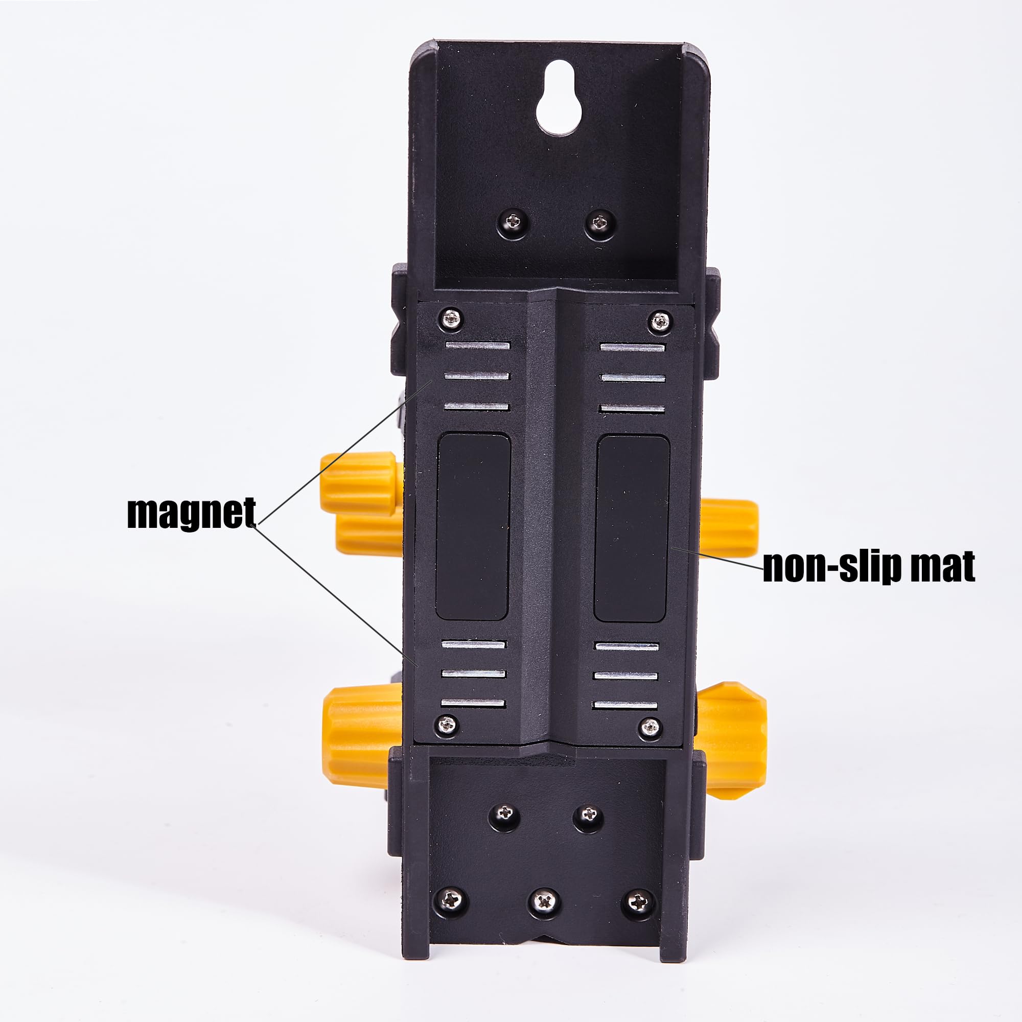 Kit de accesorios de nivel láser FenoGan base de 360°, soporte de estabilidad de base mejorado, con interfaz roscada de 5/8 pulgadas, base giratoria magnética multifuncional con ajuste de ángulo de
