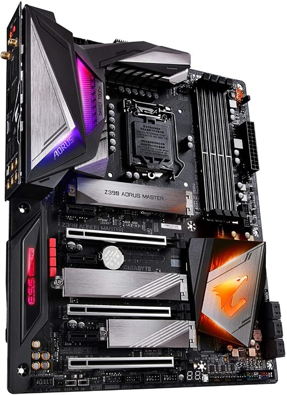 Gigabyte Z390 AORUS MASTER Newcomer in the range, Mainboards Gigabyte Z390 Aorus Master, Intel Z390 - Sockel 1151 Black
