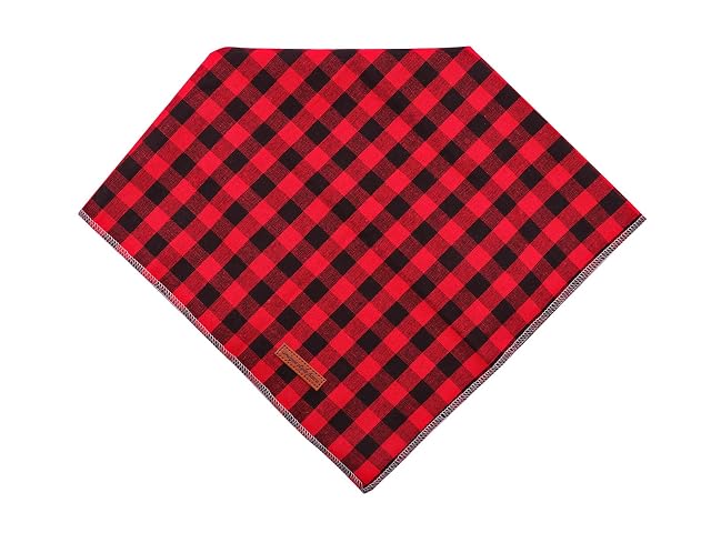 Foto 3 de 6 de Unique style paws Pañuelo para perros, 1 unidad, triángulos de cuello lavables de algodón