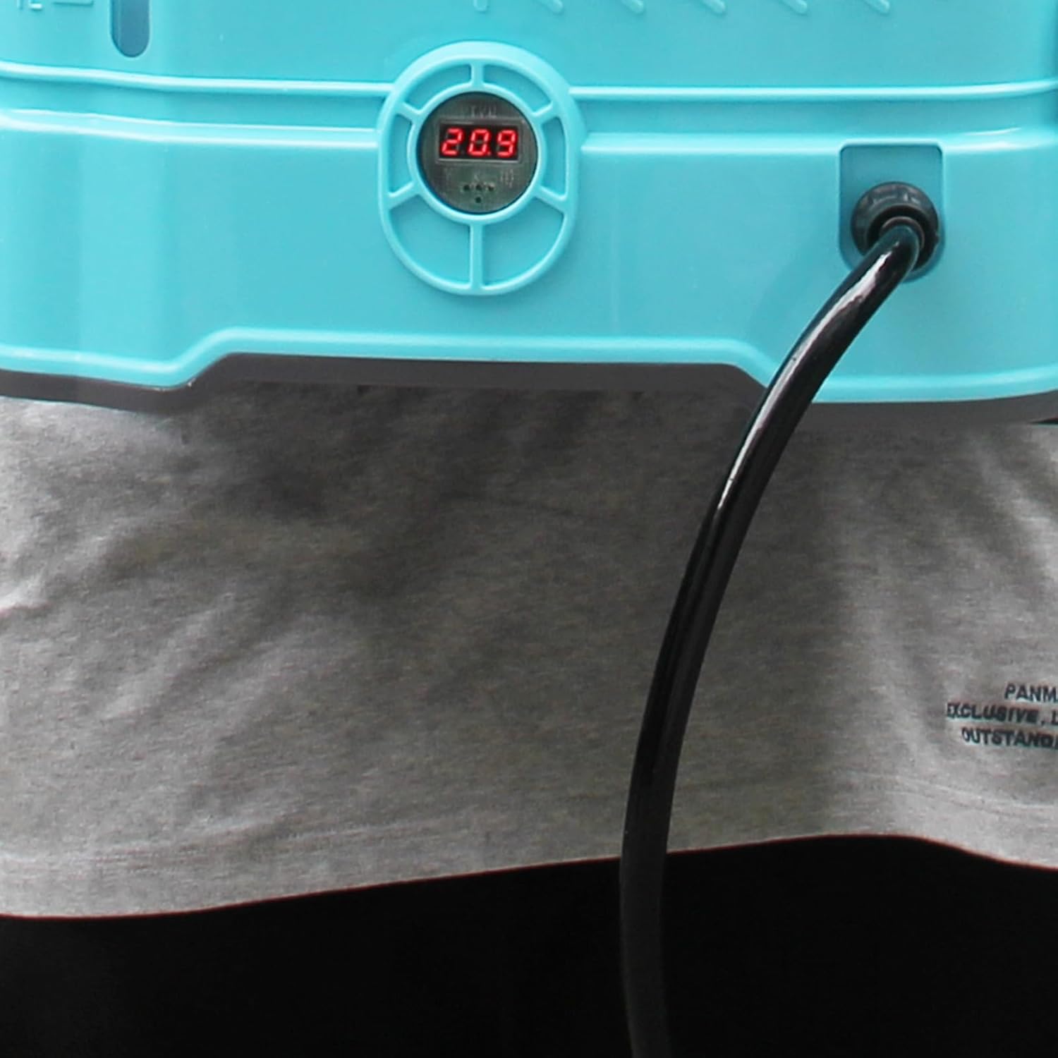 SideKing 1.6m PVC Replacement Hose for Sprayers – Nylon-Reinforced High-Pressure Hose with Fixing Nut (18mm Diameter) – Fits Garden Backpack Sprayers & Pump Outlets