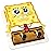 DecoSet SpongeBob SquarePants Creations Cake Topper, 5-Piece Birthday Party Set with Eye-Popping Face and 2 Arms and 2 Legs
