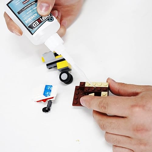 Miniatura 4 de Kit de Superpegamento, Pegamento CA de 6 oz (Grueso, Medio-Grueso, Medio, Delgado) con Tapas Anti-Obstrucción y Micropuntas, Adhesivo de