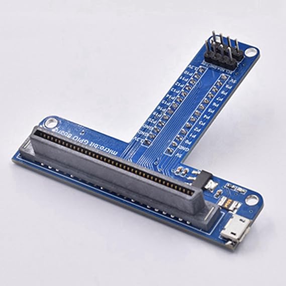 10X T-Type Expansion Adapter for Microbit Breadboard Python Graphical Programming Interface for Microbit
