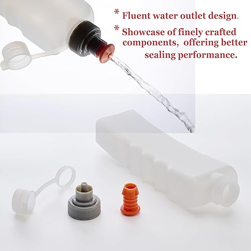 Miniatura 4 de Botella de agua de mano para correr, portátil, ligera, para hidratación, Pro Squeeze Sport para gimnasios, correr, senderismo, al aire libre