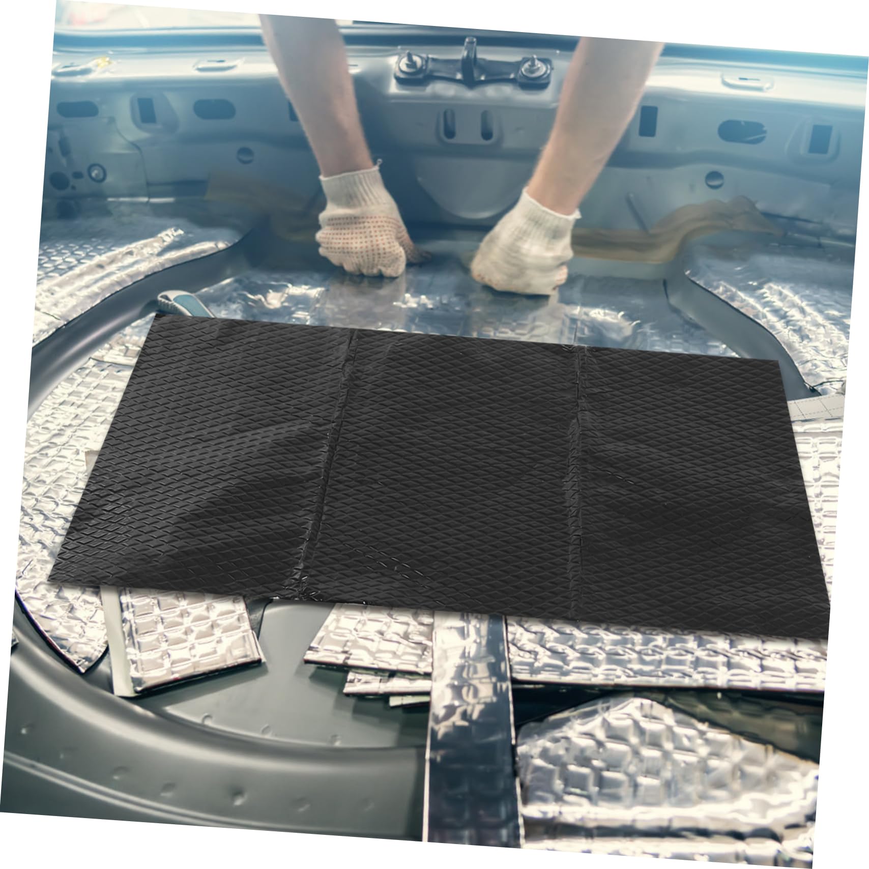 Auto Schalldämmung Matte Schallschutzmatte für Fahrzeug Isoliermatte für Transporter Dämmmaterial zur Schallisolierung im Auto