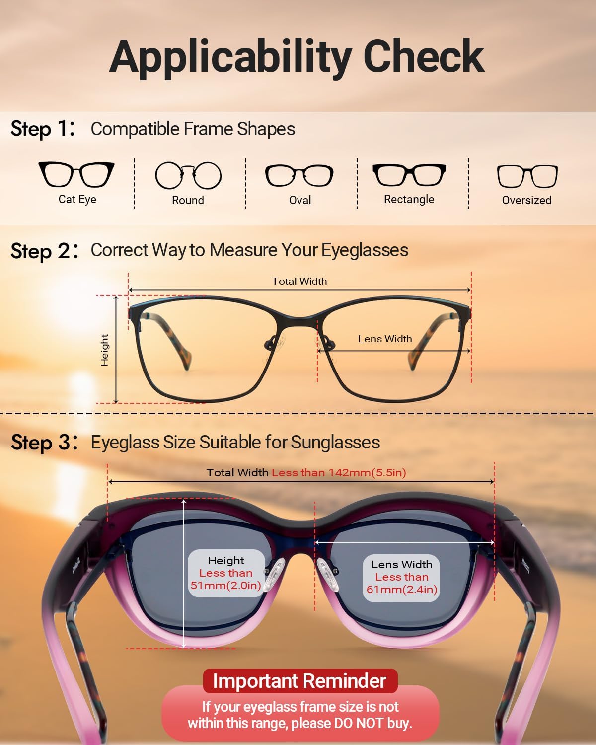 Meeloog Polarized Sunglasses Fit Over Glasses For Women, Trendy Round Sun Glasses Lightweight Wrap Around Shades MST0080