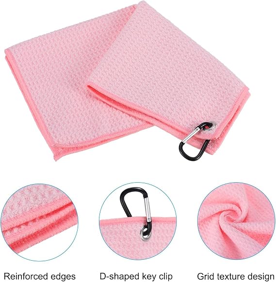 7Pcs Golf Accessories Kit, Include Golf Club Cleaner Towel Ball Bag Divot Tool Score Counter Range Chart Card Tee Elevator