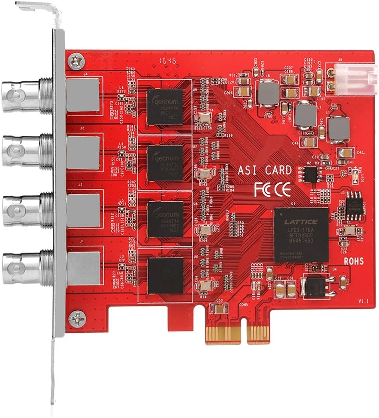 TBS 690A 4 Input DVB-ASI Capture Card for IPTV Servers