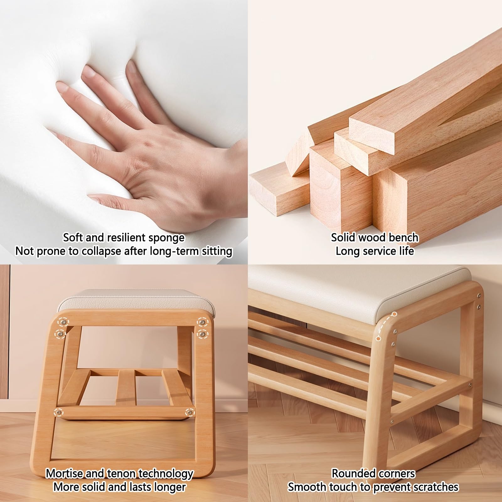 Flur gepolstert schuhbank regal, modern sitzbank mit schuhregal, Eingangsbereich schuhregal mit sitzfläche, Wohnzimmer schuhregal mit sitzbank, Schlafzimmer schuhbank mit sitzfläche, platzsparendes.