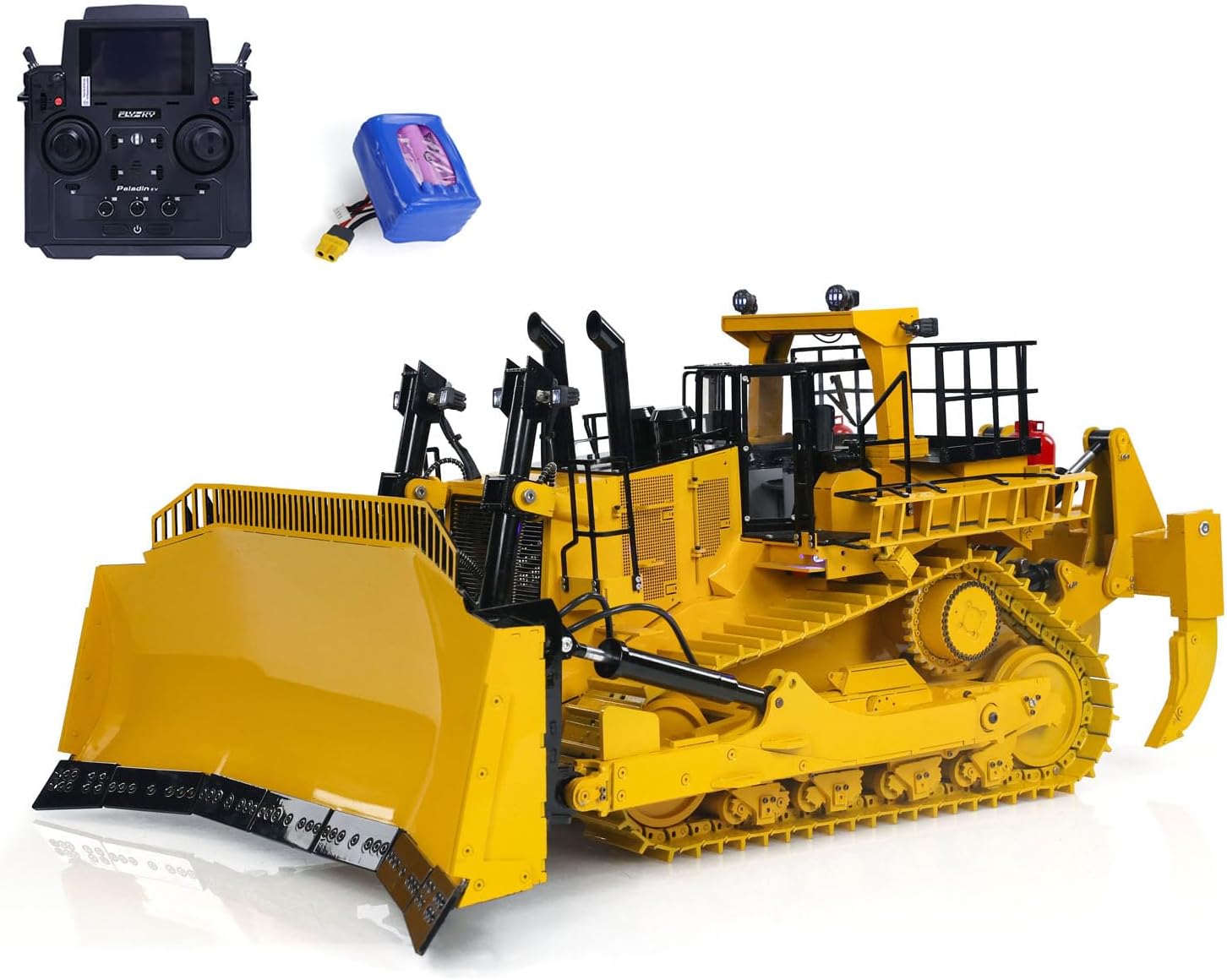 TOUCAN RC Bulldozer 1/14 - Metall Hydraulik Mit Soundmodul