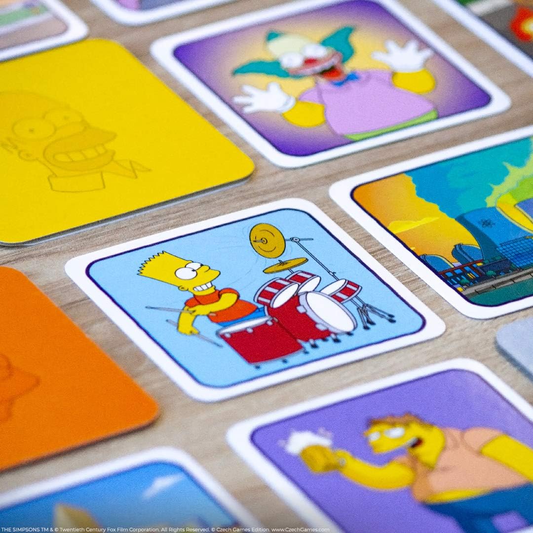Codenames The Simpsons Edition | Featuring Artwork from Your Favorite Simpsons Seasons | Officially Licensed Simpsons Game | Codenames Family Board Game