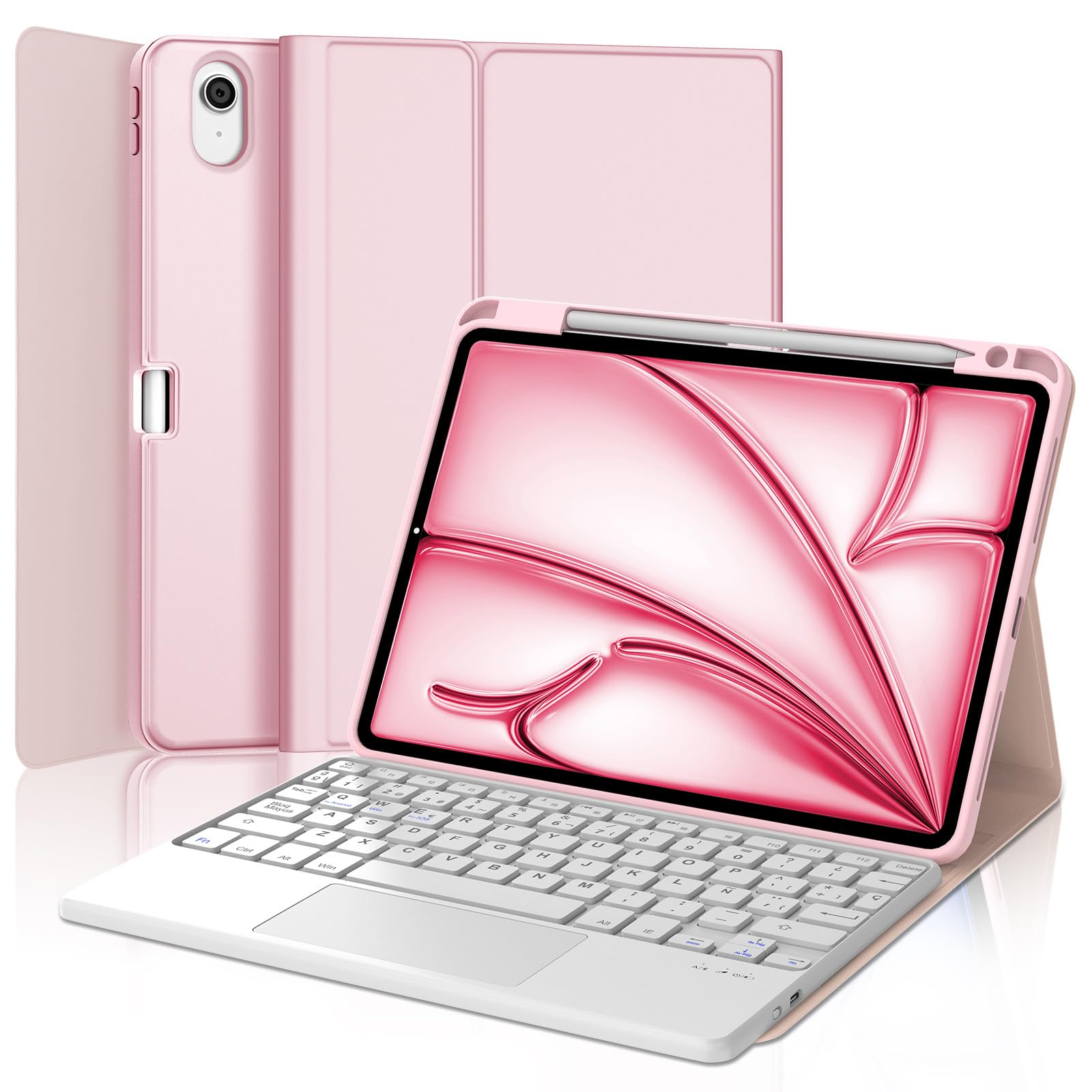 FOGARI Teclado con Touchpad para iPad Air 11" M4/M3/M2 2026/2025/2024