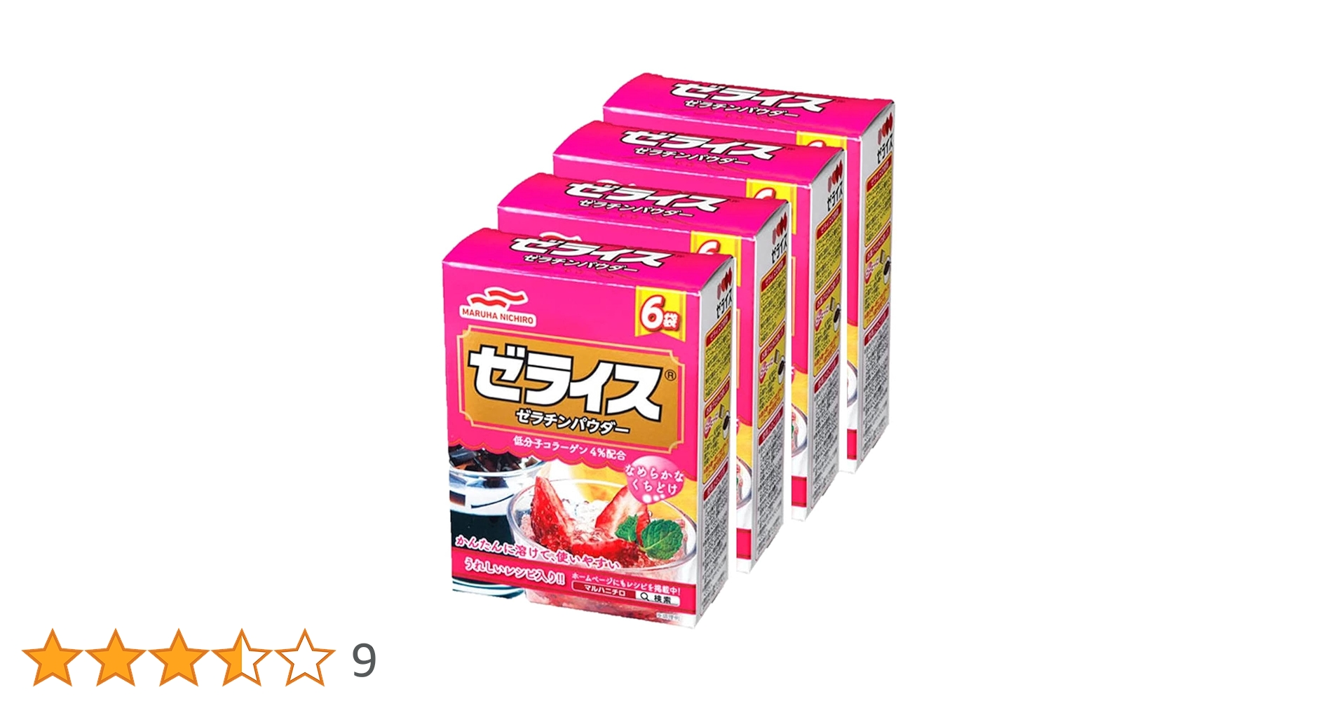 Amazon.co.jp: ゼライス 5g × 6袋入 30g× 4箱 セット