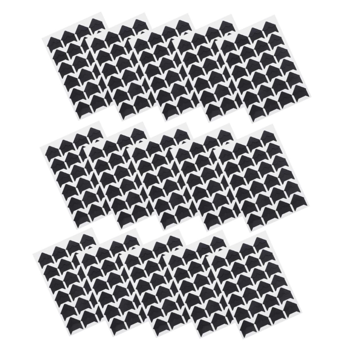 ARTIBETTER 15 Sheets Picture Corners: Self Adhesive Photo Corner Sticker - for DIY Album Scrapbooking Journal Diary Memory Books and Craft Decoration