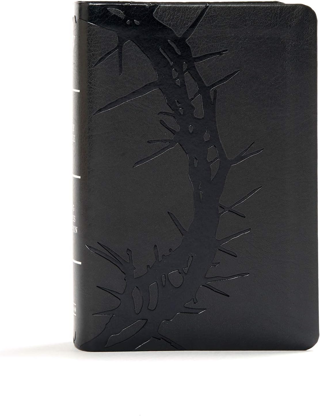 KJV Large Print Compact Reference Bible, Charcoal LeatherTouch, KJV Holy Bible, Red Letter, Pure Cambridge Text, Presentation Page, Cross-References, Full-Color Maps, Easy-to-Read Bible MCM Type