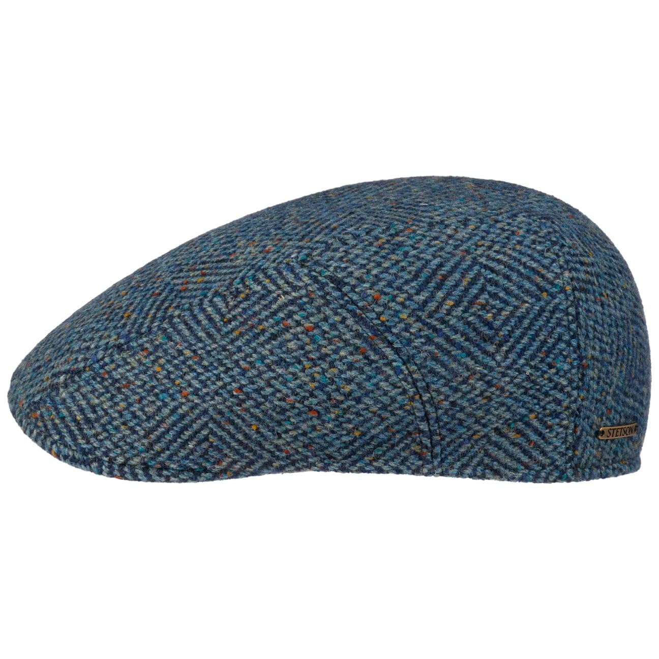 Stetson Birkdale Schirmmütze Flatcap nachhaltig meliert Herren Herbst Winter