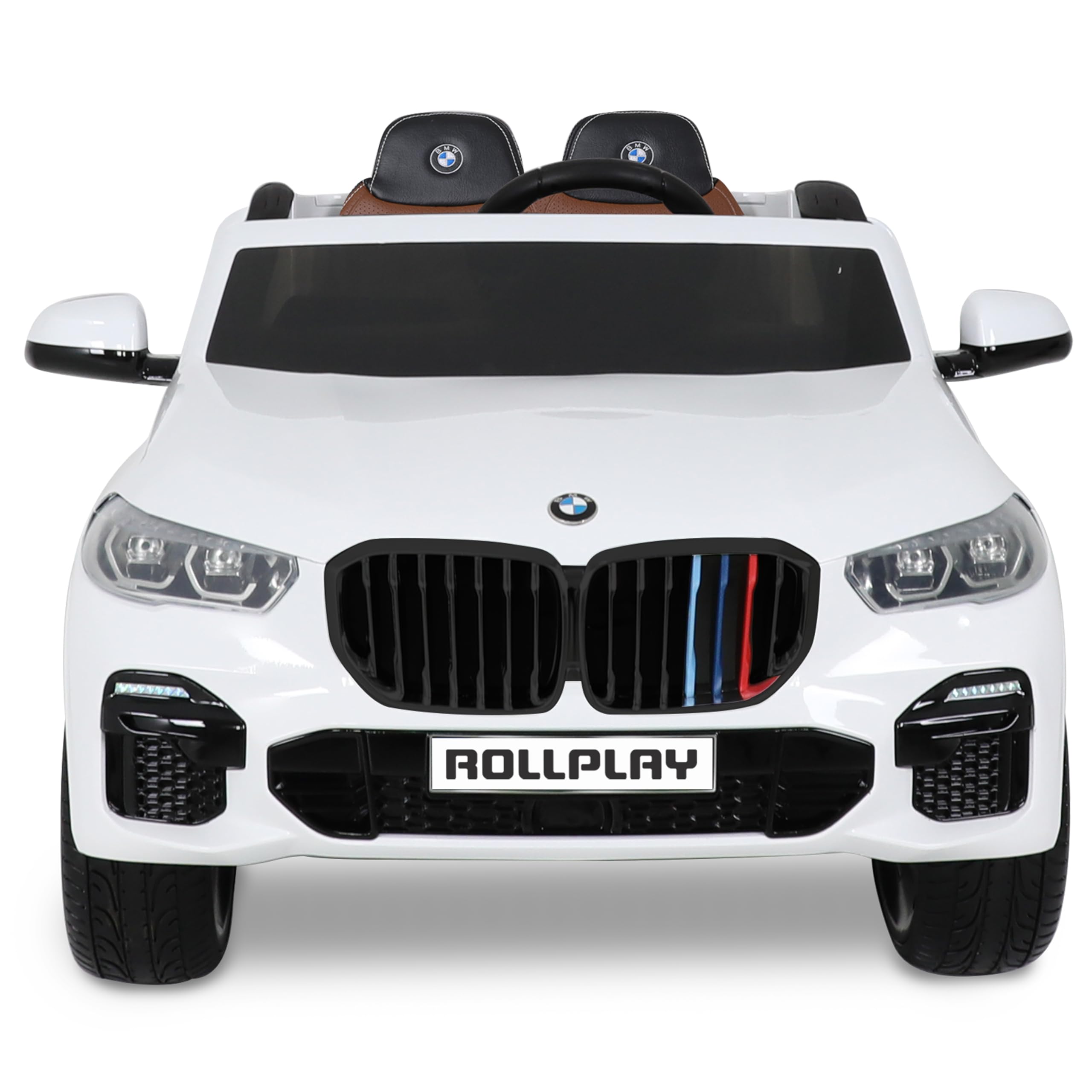 Roll Play BMW X5 M-Style 12V Premium (White), 32032 : Buy Online