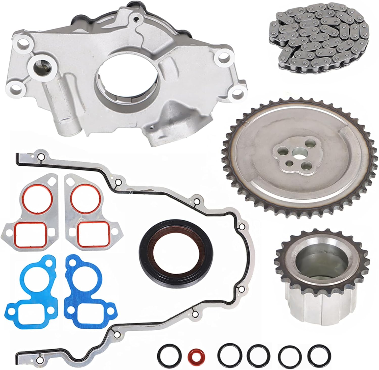 labwork Oil Pump Kit Replacement for Chevy Suburban Yukon XL Replacement for GMC Sierra Yukon 12586665 12639249 12556582