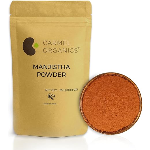 CARMEL ORGANICS Manjistha Root Powder - Skin Cleanser 250g