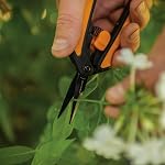 Fiskars Jardin 399241-1002 Extraits de taille micro-points non stick, 2 Emballage, lames orange
