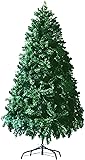 EL SANTA Árbol de Navidad Tradicional Color Verde, de 1.50 Metros de Altura, Hoja Tradicional, fácil de armar, Apariencia Completamente Natural, práctico y Ligero, Color Verde (1.50 M)