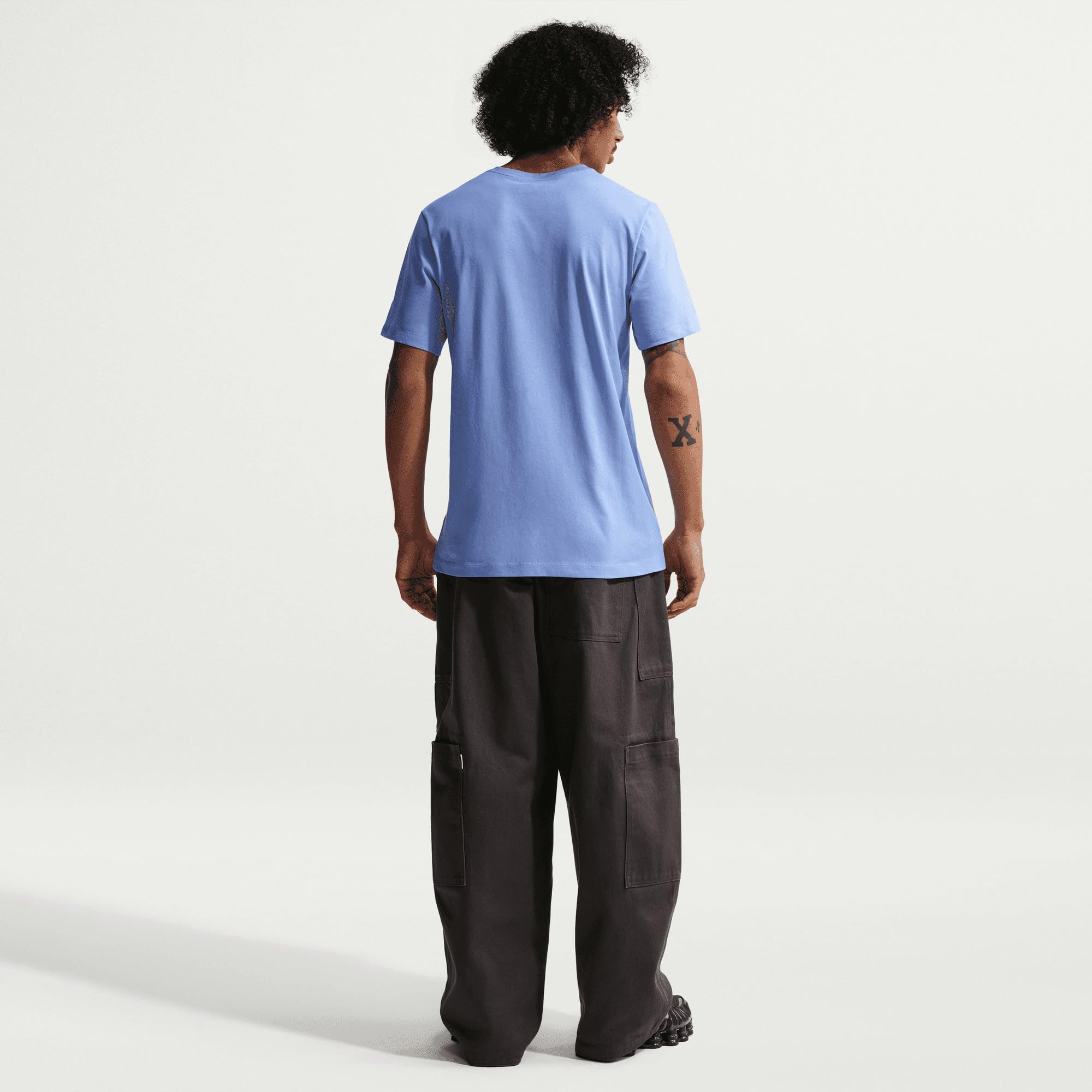 NIKE Sportswear Club Herren-T-Shirt, Royal Pulse, AR4997-494, M – Ansicht 4