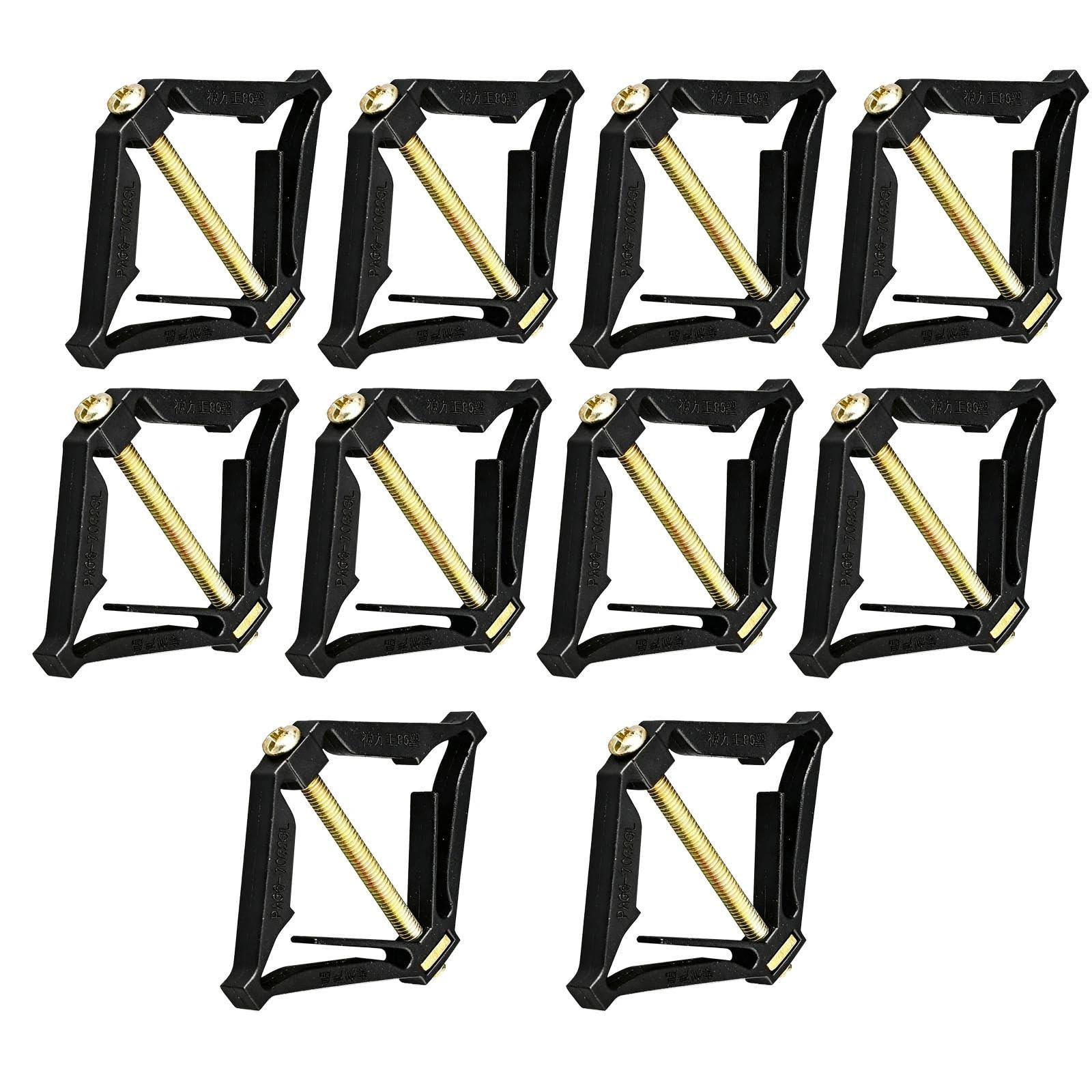 10Pcs Wall Mount Box Repair Tool Secret Stash for 86mm Wall Outlet Switch Cassette Repairer Support Rod Electrician Accessories Switch Cassette Repairer