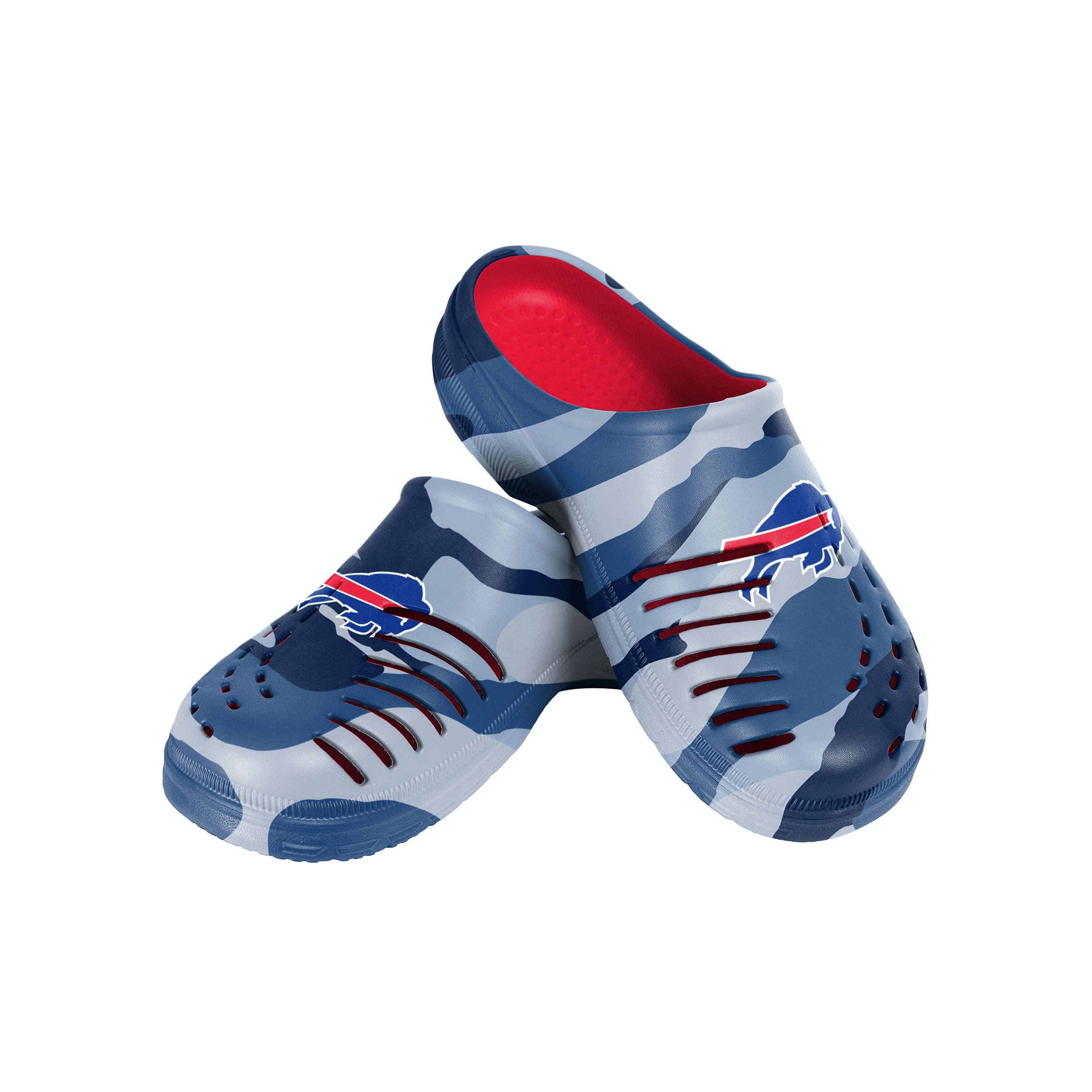 FOCO Buffalo Bills NFL Mens Tonal Camo Clog - M