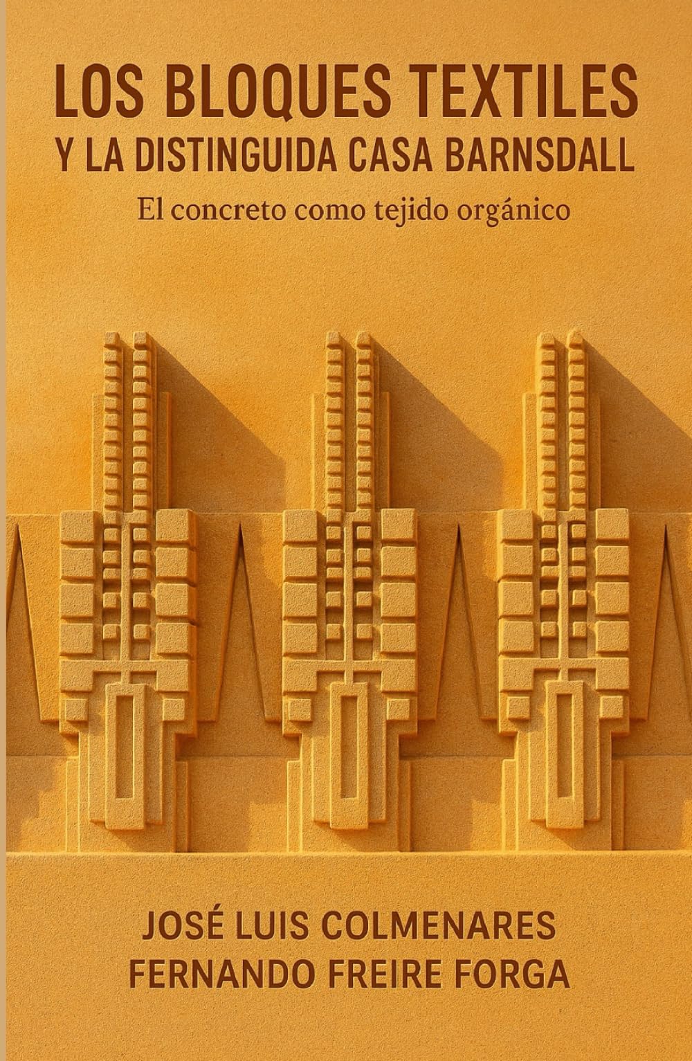 Bloques textiles livre architecture pour s'inspirer de la maison Barnsdall