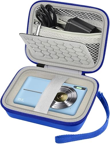 Vista 36 de AbergBest 21 Mega Pixels 2.7" LCD Recargable HD/Kodak Pixpro/Canon PowerShot ELPH 180/190 / Sony DSCW800 / DSCW830 - Funda protectora para cámara