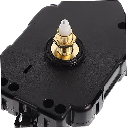 Miniatura 7 de Mikikit Reloj de pared silencioso, 2 juegos de péndulo operado, accesorios de silencio, kit de reloj, mecanismos de repuesto, mecanismo de repuesto,