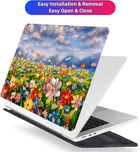Miniatura 6 de Funda compatible con MacBook Pro de 13 pulgadas 2015, 2014, 2013, finales de 2012, versión A1502A1425 con retina, carcasa rígida de plástico +
