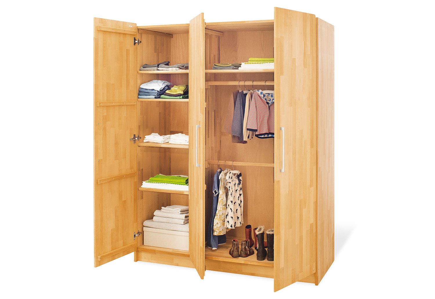 Pinolino 142174G - Kleiderschrank Natura groß