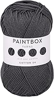 Vista 7 de Paintbox Yarns Hilo DK 100% Algodón 1.76oz (50g), 137 Yardas (125m) - Vino Tinto para Crochet, Tejer - Hilo Suave y Ligero de Doble Punto para Ropa