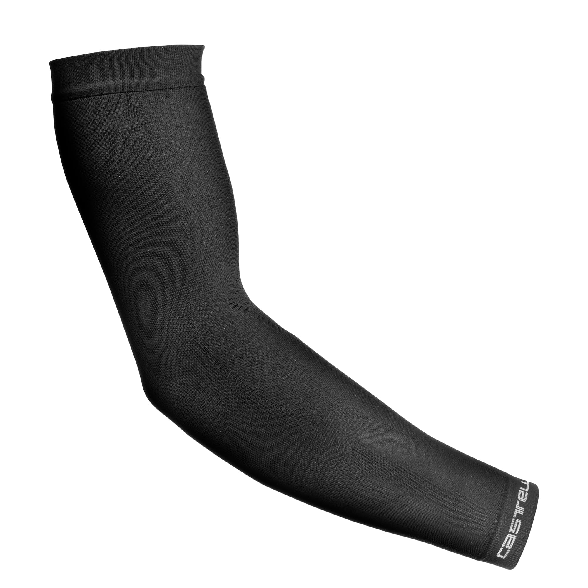 CASTELLI Men’s Pro Seamless 2 Arm Warmers, Lightweight, Breathable & Warm Thermal Protection for Road Cycling - Black - Small/Medium