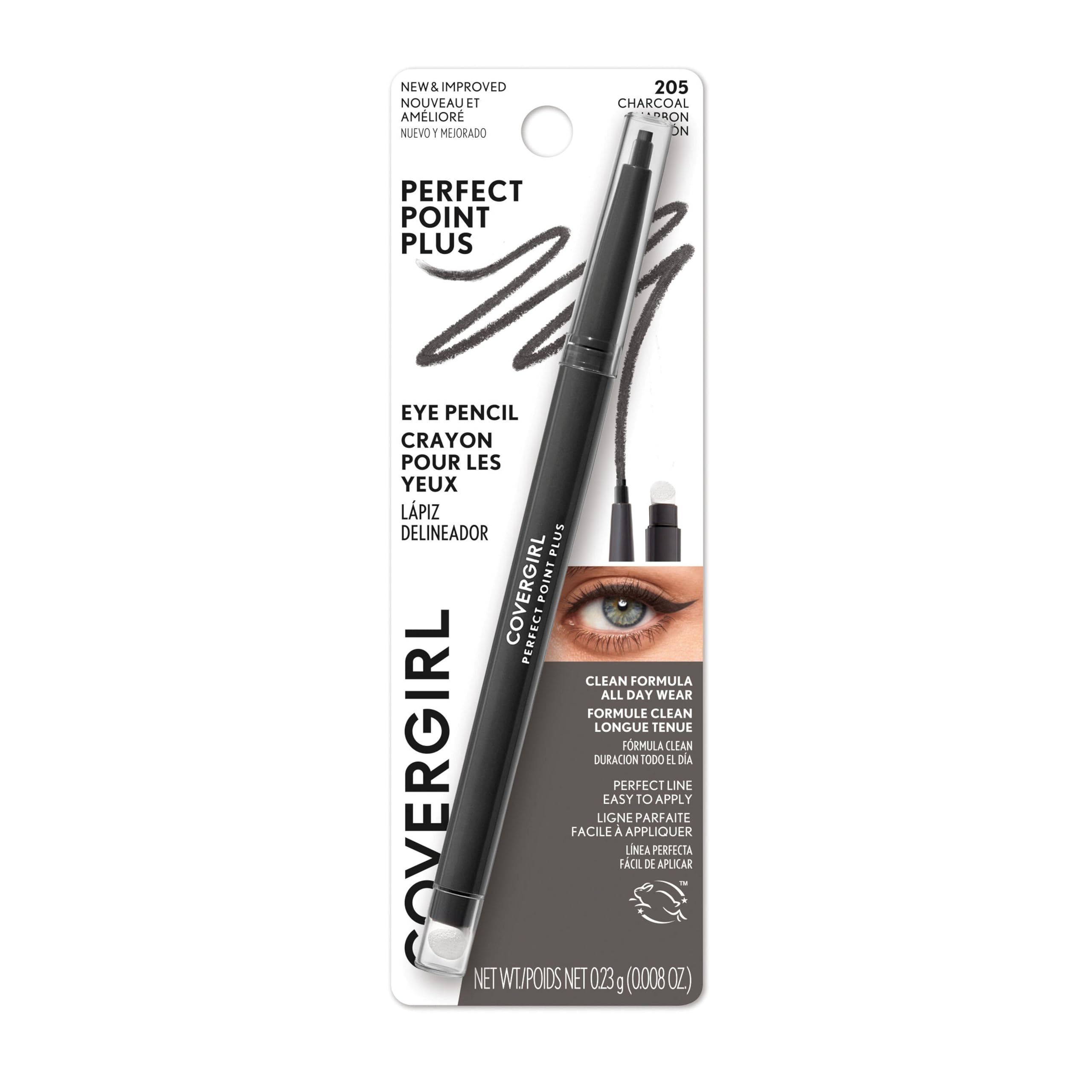 CoverGirl Perfect Point Plus Eyeliner, Charcoal (N) 205, 0.008 Ounce Package-image-5