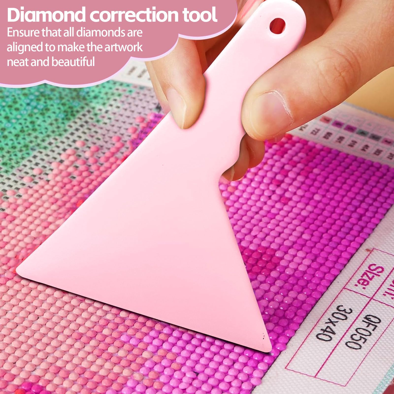 DNSGOOR 247Pcs all Inclusive Diamond Painting Accessori Strumenti di Pittura Diamante Kit Diamond Art Accessori Kit con A3 Diamond Painting Light Pad, Diamond Art Sealer Colla per DIY Craft