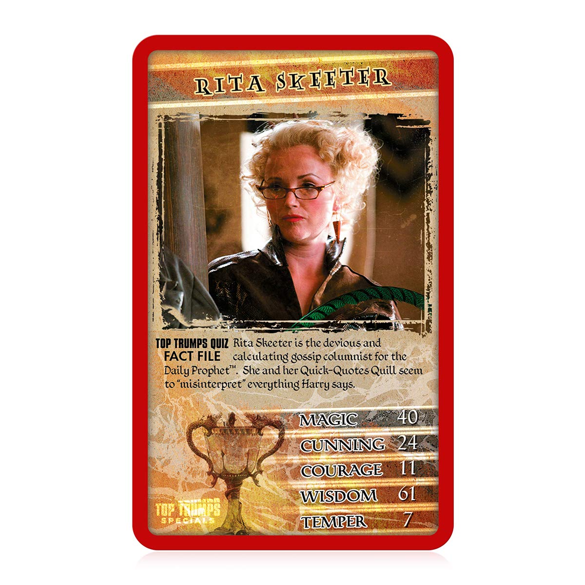 Top Trumps Harry Potter and The Half Blood Prince Specials Card Game, Play with Harry, Ron, Hermione, Dumbledore, Snape and Hagrid, Educational Game Makes a Great Gift for Ages 6 Plus Top Trumps Harry Potter and The Half Blood Prince Specials Card Game, Play with Harry, Ron, Hermione, Dumbledore, Snape and Hagrid, Educational Game Makes a Great Gift for Ages 6 Plus