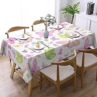 Vista 1 de Colorful Butterfly Table Cloth Rectangle Table,Waterproof Tablecloth Rectangle Table Cloth Tablecloths for 6 Foot Rectangle Tables manteles de mesa
