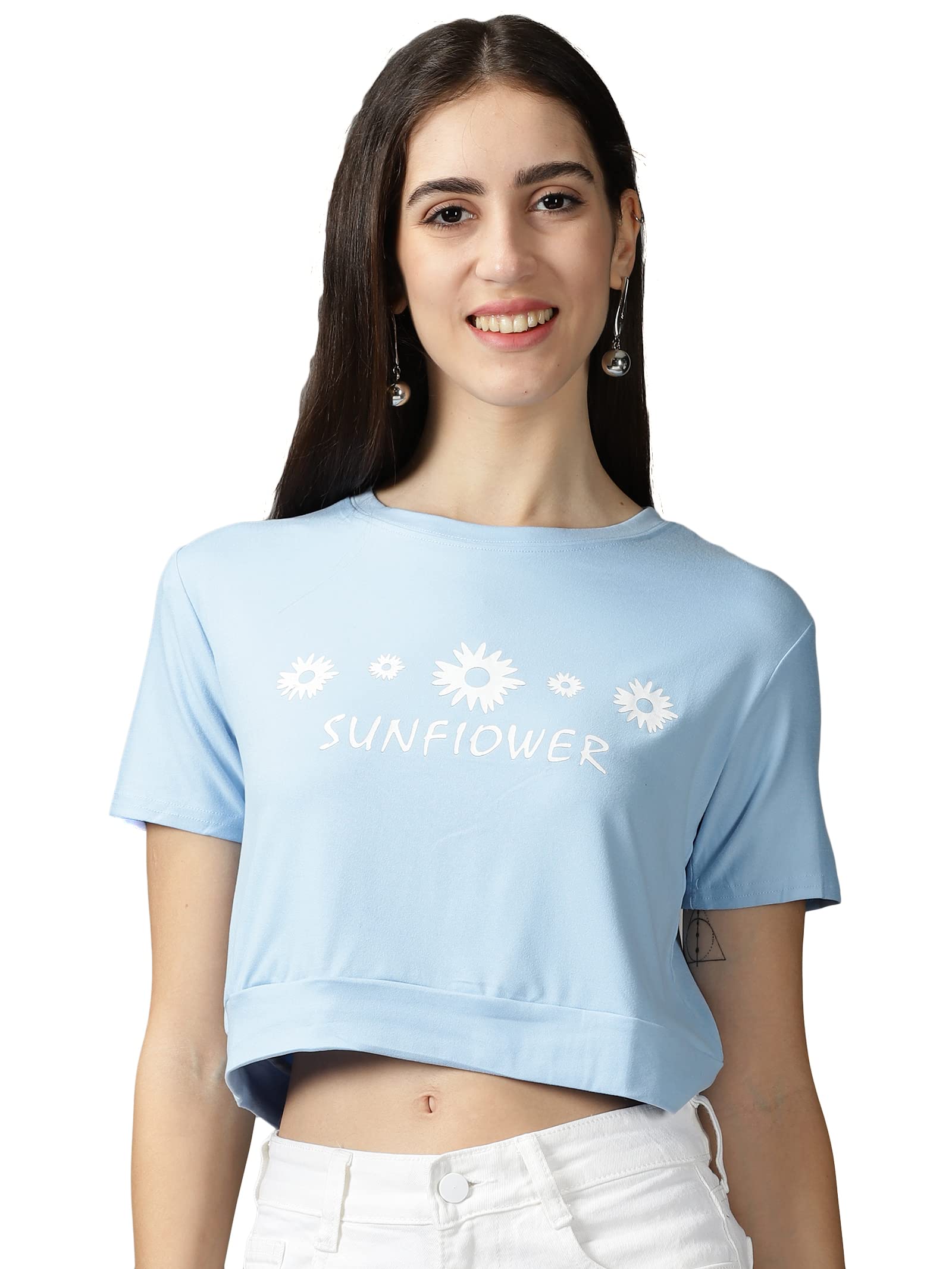 Women's Round Neck Solid