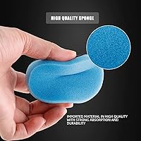 Vista 6 de Kit de Almohadillas de Pulido de Espuma para Taladro de Automóvil, 44 Piezas de 1 pulgada 2 pulgadas 3 pulgadas Almohadillas de Pulido de Detalle