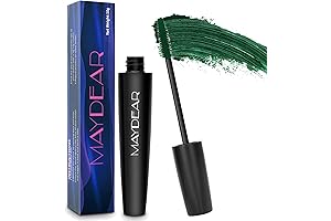 Bold Eyes with Dark Green Mascara: Enhance Your Eye Makeup with Vibrant Color