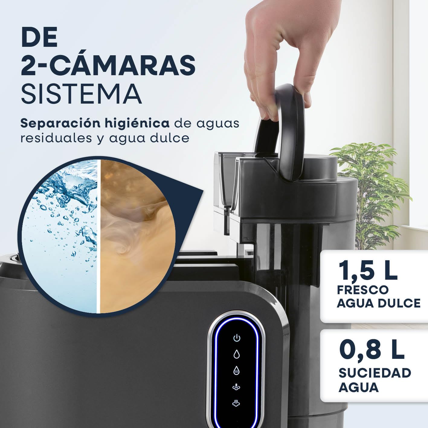 CLEANmaxx Limpiador de tapicería y alfombras Pro Steam | 3 en 1: limpiador de tapicería, limpiador de puntos, limpiador de manchas con tecnología de agua caliente y vapor para alfombras, coches