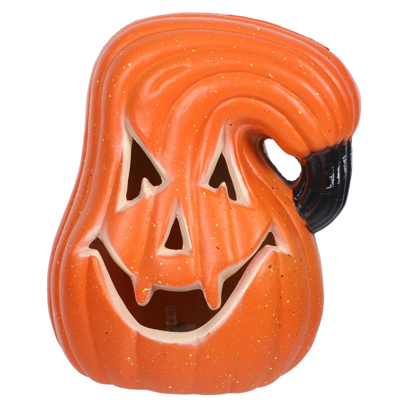 Kisangel Halloween Pumpkin Lantern LED Light Decoration Hollow Design for Indoor Outdoor Use Versatile Night Light for Halloween Party Fall Decor Creates Warm Atmosphere