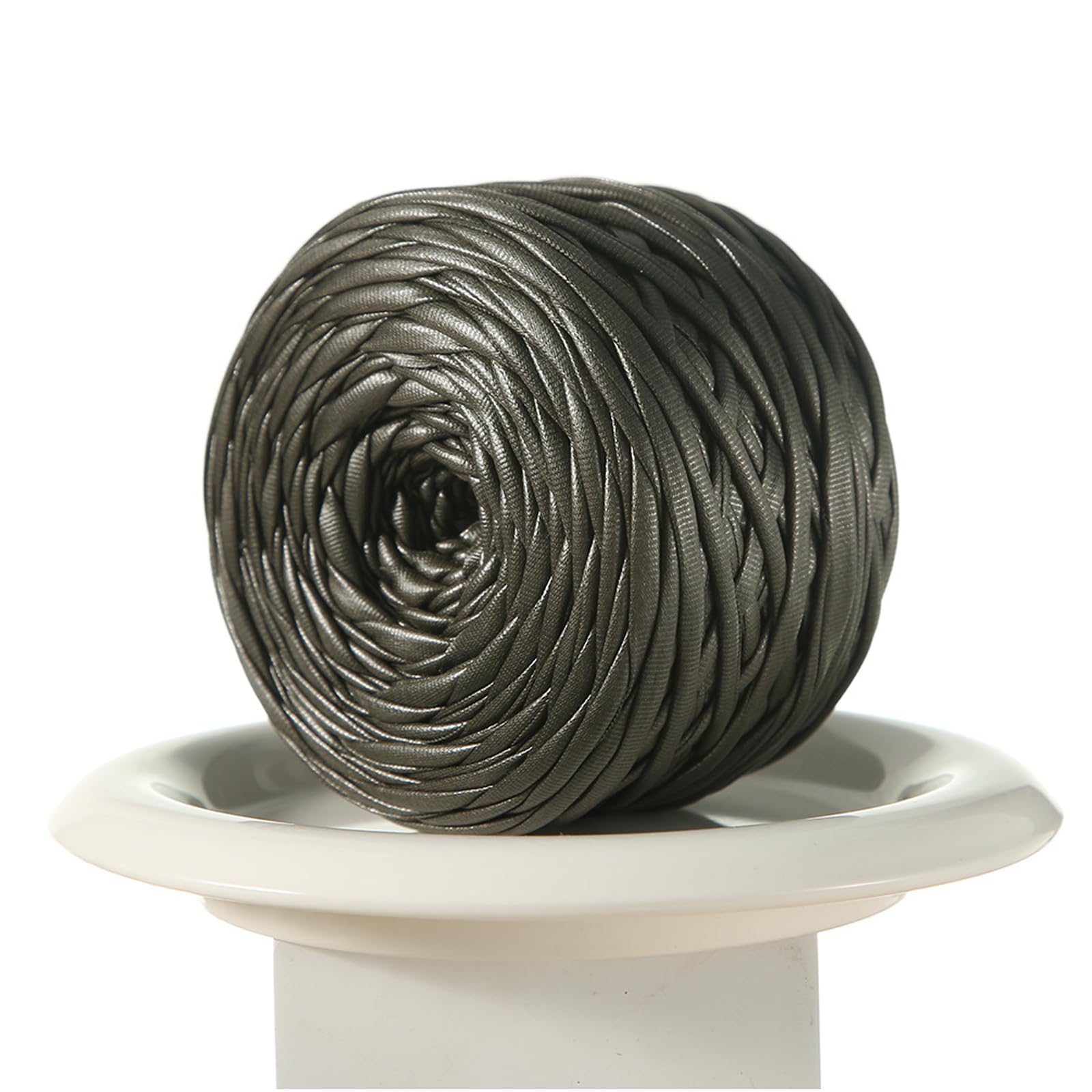 Roll of 60M Braided Weaving Cord for Craft Projects, Flat Faux Leather Look Polyester Supply for Bag Making Use Woven Purse Cord Flat Bag Braid Ribbon Strap Weaving Supply Accessory Trim Craft Spool