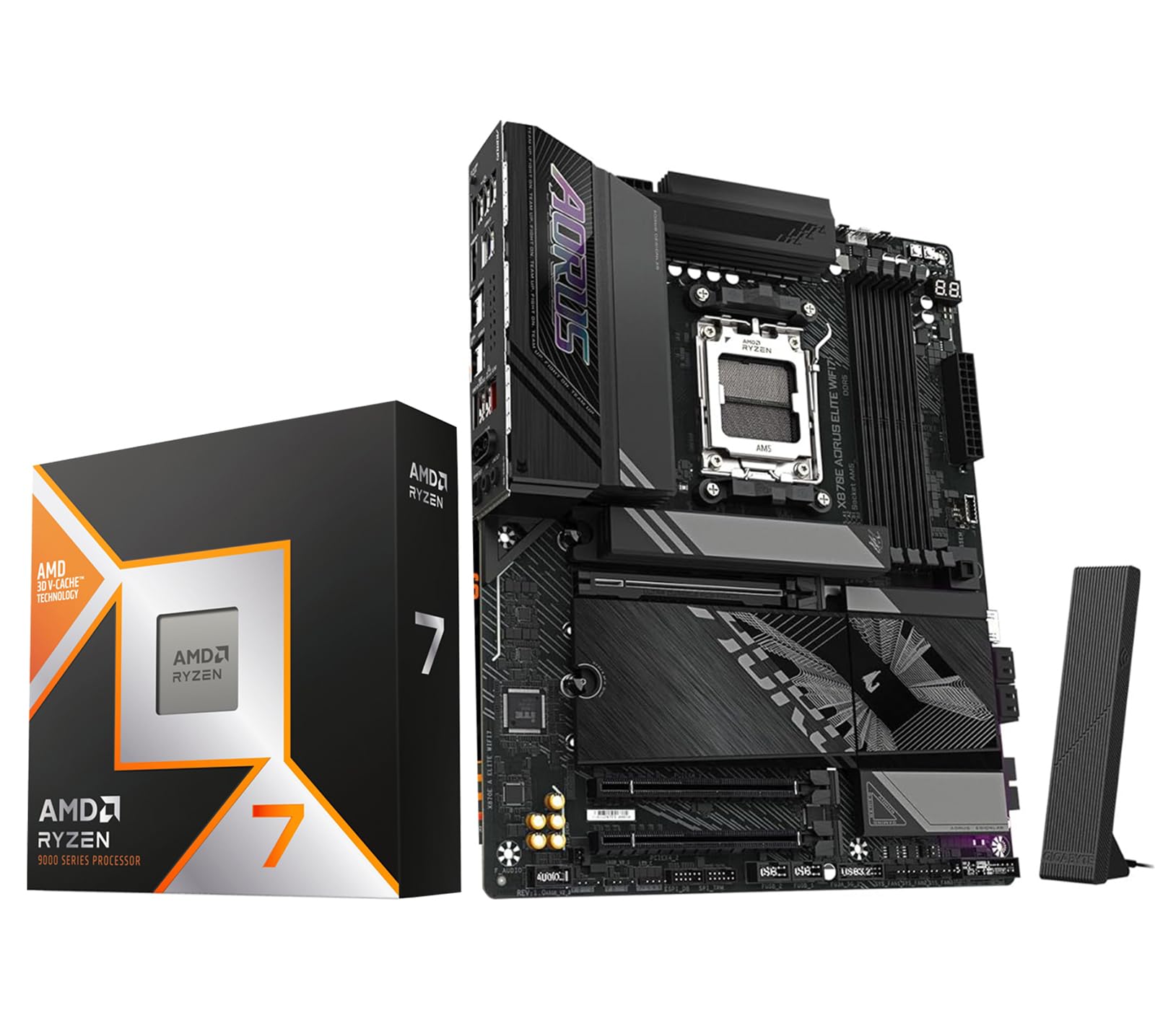 Amazon.com: Micro Center AMD Ryzen 7 9800X3D CPU Processor with
