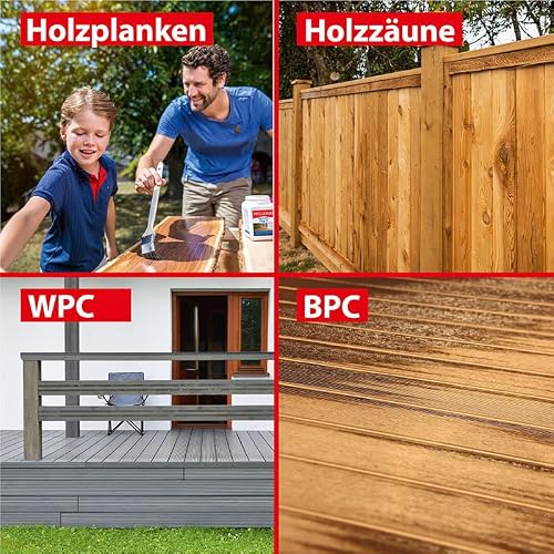 WPC-Pflegeöl Mellerud Holz und WPC Imprägnierung 0,5 l